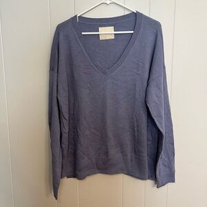 Lucky brand, Cotton‎ cashmere blend V-neck sweater size L